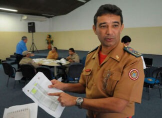 Coronel Antonio Dias, comandante do Corpo de Bombeiros/Am