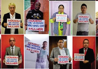 Personalidades engajadas na luta pelo fim da violência contra a mulher/Foto: Divulgação