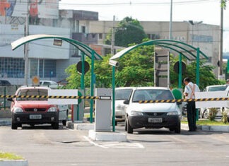 Estacionamento gerenciado pela Amazon Park(Shipping)