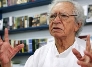 Poeta Thiago de Mello, doa obras para exposição