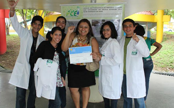 Jovens cientistas classificados/Foto: Divulgação