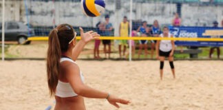 Circuito BB de Voleibol, em Manaus/Foto: Michael Dantas