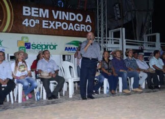 Melo recebe investidores na Expoagro/Foto: Valdo Leão