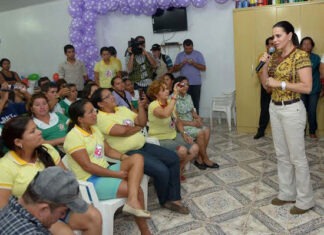 Nejmi com o governador Omar Aziz, em Humaitá/Foto: Herick Pereira
