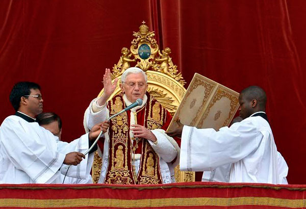 Papa pede em bênção a restituição da Paz Mundial/Foto: Vaticano