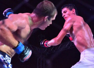 Diego Guilherme e Nathanael Mello, feras do MMA/Foto: Emanuel Siqueira