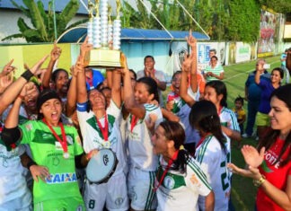 Iranduba vence é campeão amazonense de futebol feminino/Foto: Emanuel Siqueira
