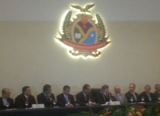 Solenidade de posse de Josué Filho e Ary Moutinho/Foto: Reproduçao