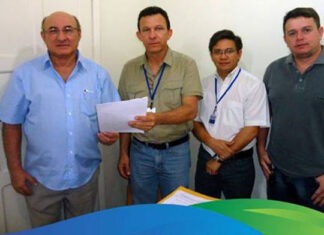 Prefeito Mamoud recebe autorização da ANAC/Foto: Divulgação
