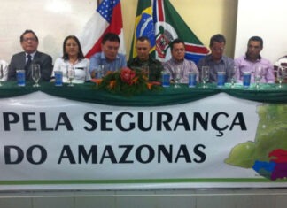 Prefeitos amazonenses reunidos em Humaitá/Foto: Divulgação