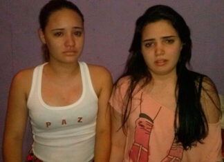 Víviane e Letícia, as bonitinhas do tráfico/Foto: SSP