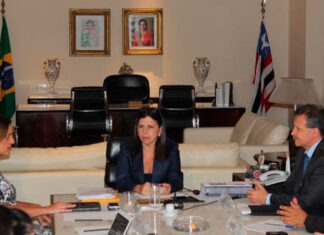 Roseana Sarney recebe apoio de secretária do Paraná/Foto: janaina Garcia