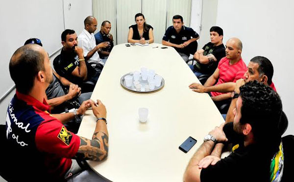 sejel-mma-programacao-18-01-14-cleilton-viana Secretária Alessandra Campelo(centro), preside reunião na SEJEL/Foto: Cleilton Viana