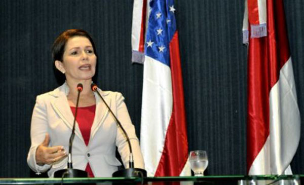 Deputada Conceição Sampaio(PP) e o voto feminino/Foto: Danilo Mello