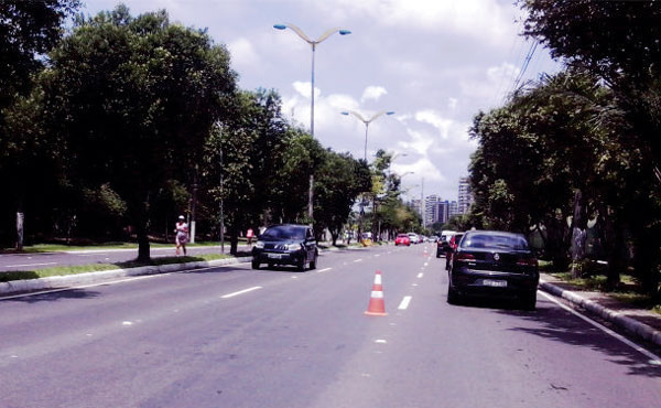 cidade-pista-duplicada-24-0 A pista duplicada da estrada da Ponta Negra/Foto: Divulgação