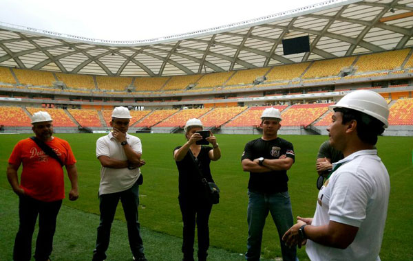 copa-vistoria-pc-arena-23-0 Equipe da Polícia Civil vistoria Arena/Foto: Divulgação