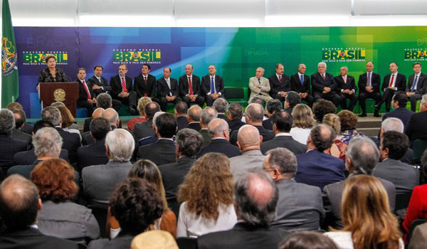 Dilma empossa novos ministros/Foto: Roberto Stuckert Filho