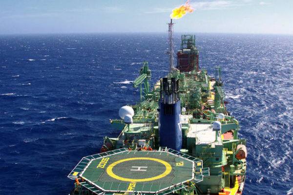 Plataforma da Petrobras