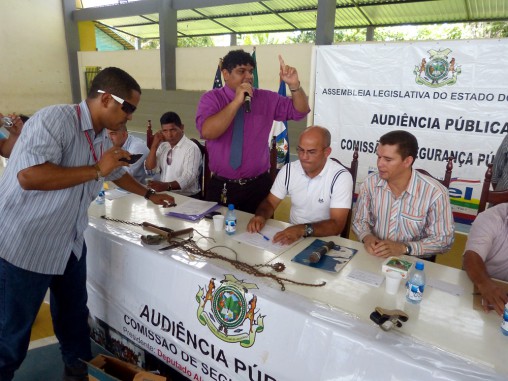 Audiência em São Paulo de Olivença