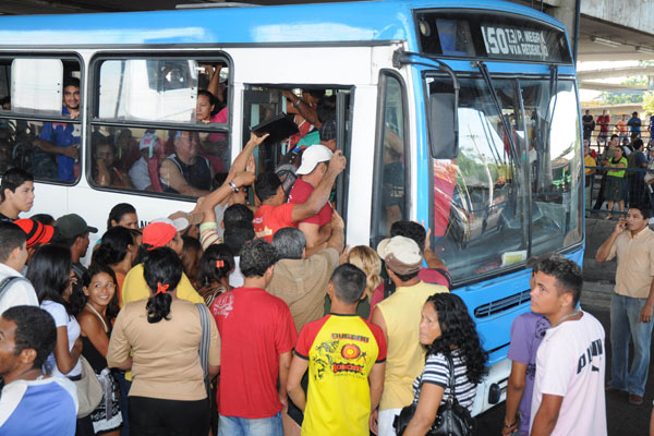 Trnansporte coleitvo, em Manaus