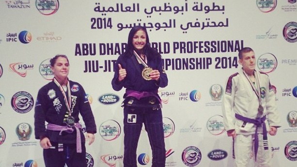 Medalha de ouro, em Abu Dhabi