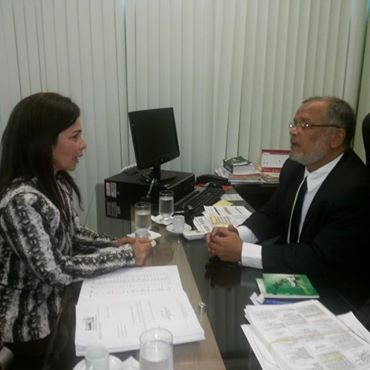 Conceiçao visita Defensoria