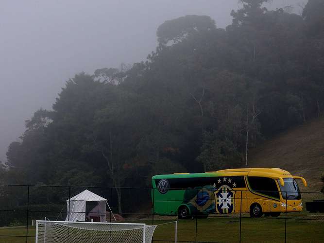 Granja Comary recebe a Seleção Brasileira