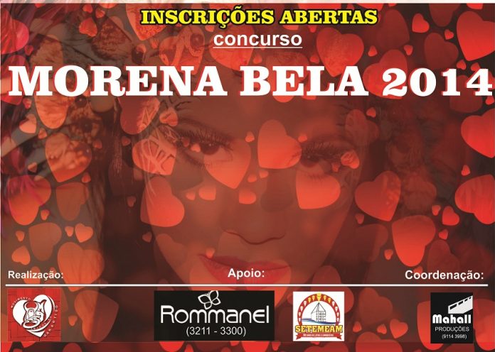Concurso vai escolher a Morea bela/2014
