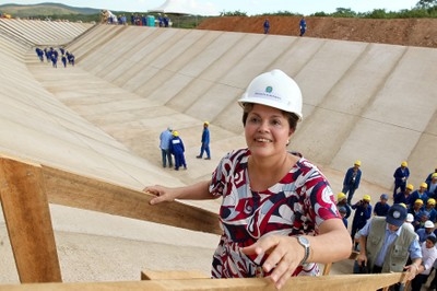 Dilma visita o Ceará
