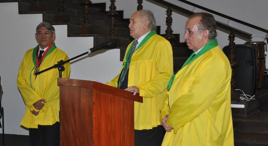 Homenageados no Encontro