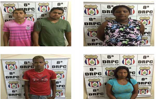 Bando preso em Humaitá