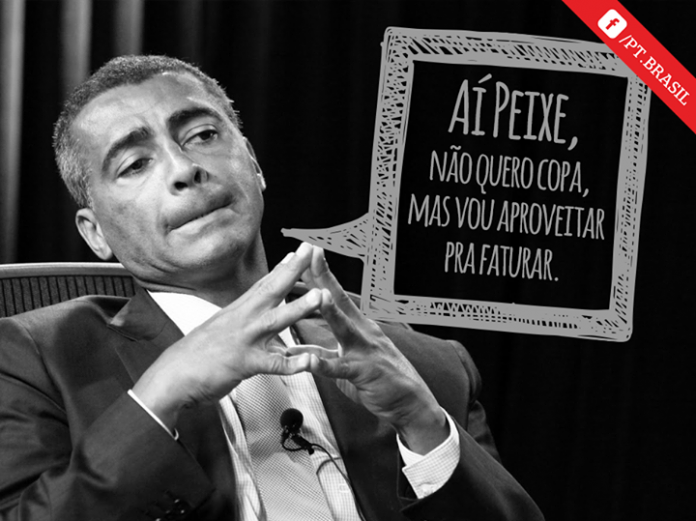 PT critica Romário