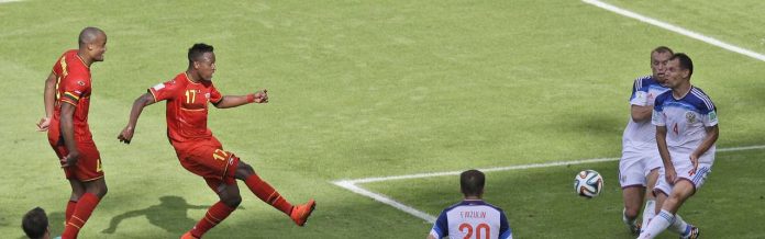 Bélgica vence a Rússia e vai adiante