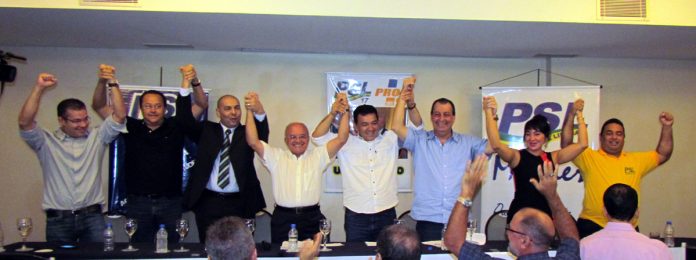 PSL oficializa apoio a Melo e Omar