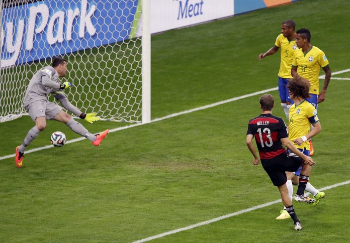 Brazil Soccer WCup Brazil Germany