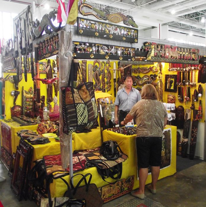 feira Inernacional dp artesanato e decoração, em Manaus
