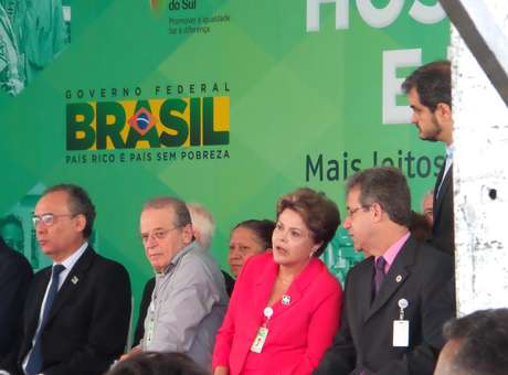 Dilma faz última inauguracão