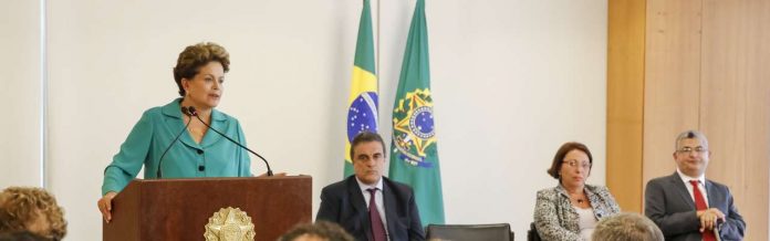 Dilma na posse de Comitê