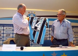 Felipão está de volta ao Grêmio depois de 18 anos