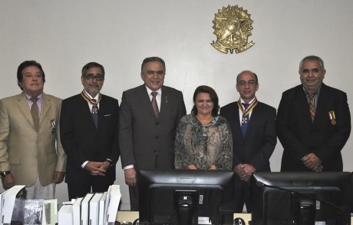 Personalidades homenageadas no TRT