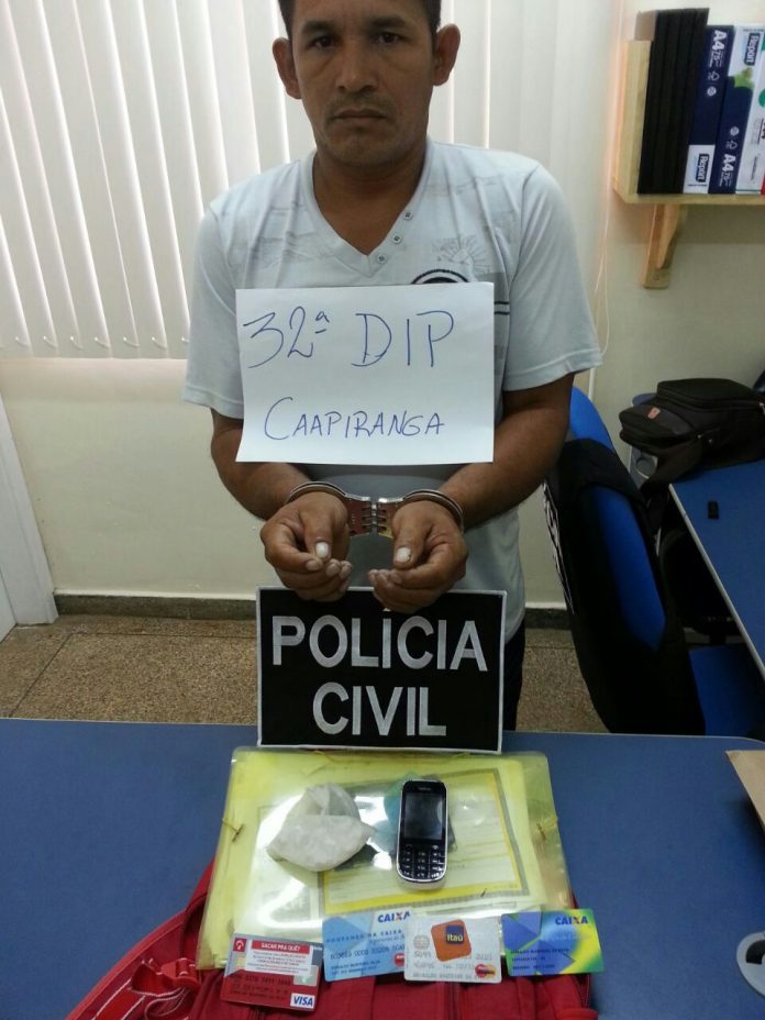 Preso em Caapiranga carregando drogas