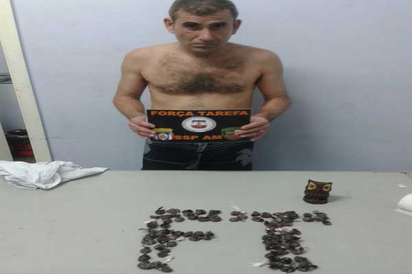 'Barbudo' preso no Prosamim da Zona Sul