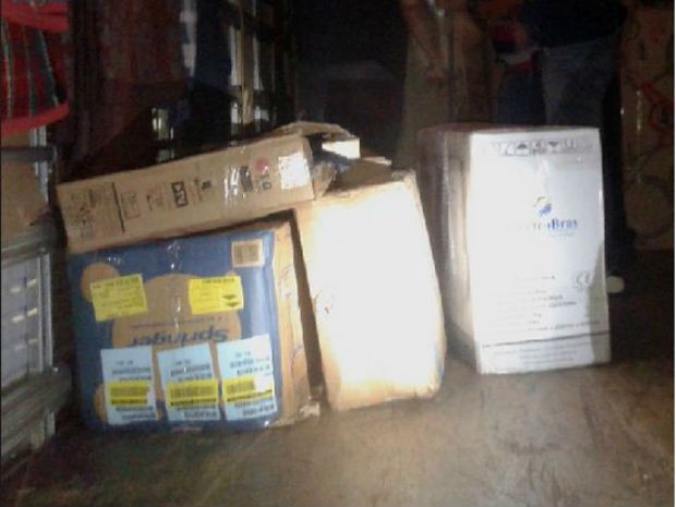 PF apreende droga em caminhão, em MS
