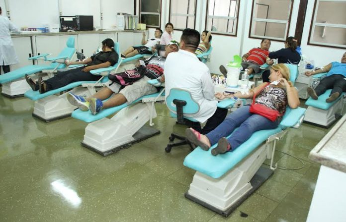 Campanha de doação de sangue, em Manaus durante a semana