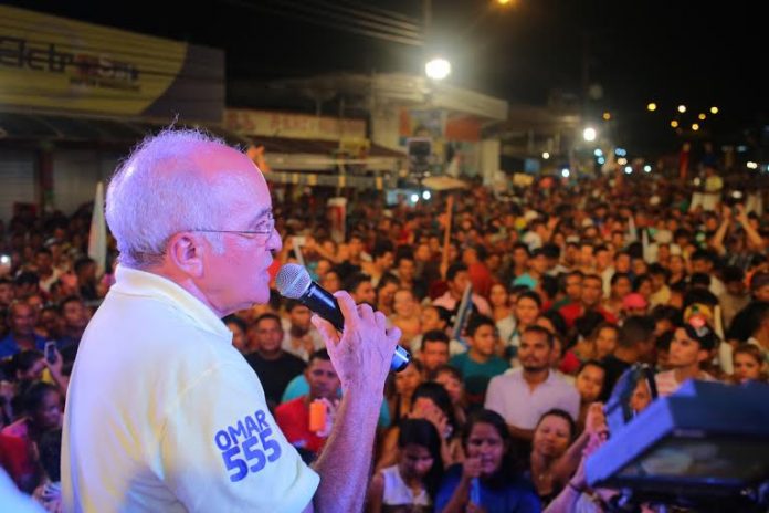 Com mega comício Caavana do Pros-90 encerra campanha em Manacapurur