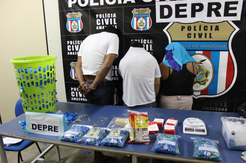 Laboratório de entorpercentes é desarticulado pela polícia, no São José