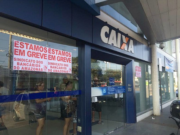 Em Manaus 75$ das agências bancárias estão fechadas, segundo Sindicato