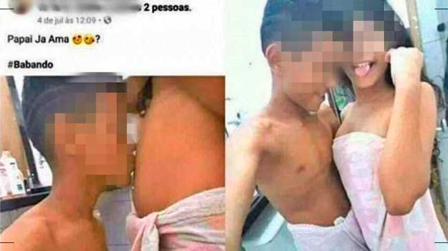 Garoto de 11 anos publica fotos no Facebook comemorando gravidez da namorad...