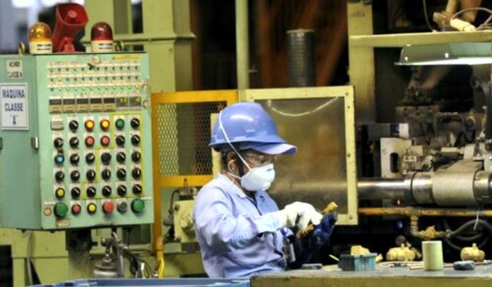 produção industrial