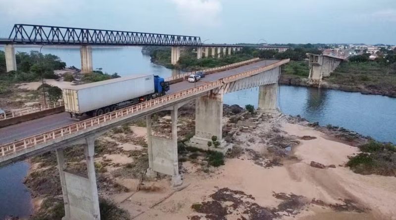 Ponte de Estreito, que liga o Tocantins ao Maranhão - Foto_ Francisco Sirianno_Reprodução